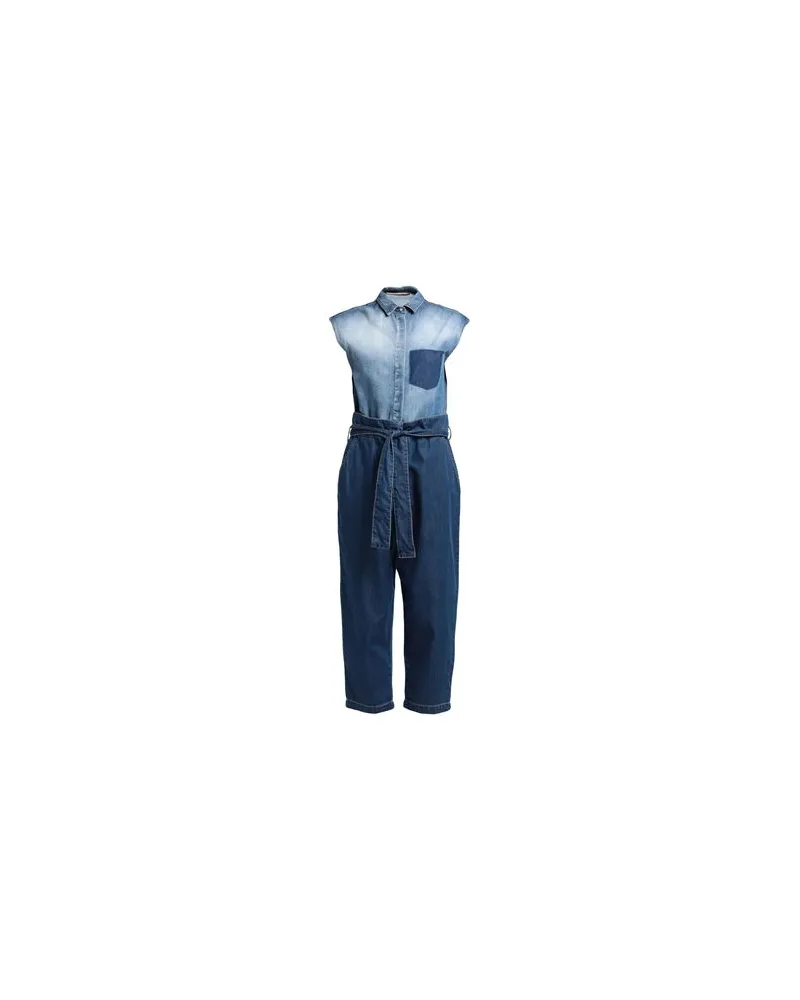 Manila Grace OVERALLS - Jumpsuitsauf YOOX.COM Blau