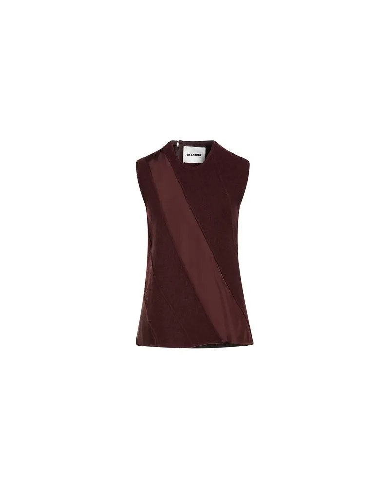 Jil Sander TOPS - Topsauf YOOX.COM Schokobraun