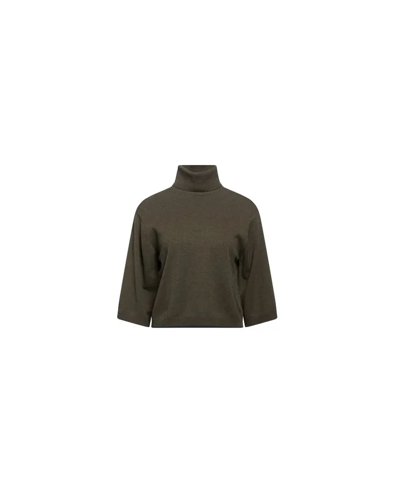 Officine Generale STRICKWAREN - Rollkragenpulloverauf YOOX.COM Militärgrün