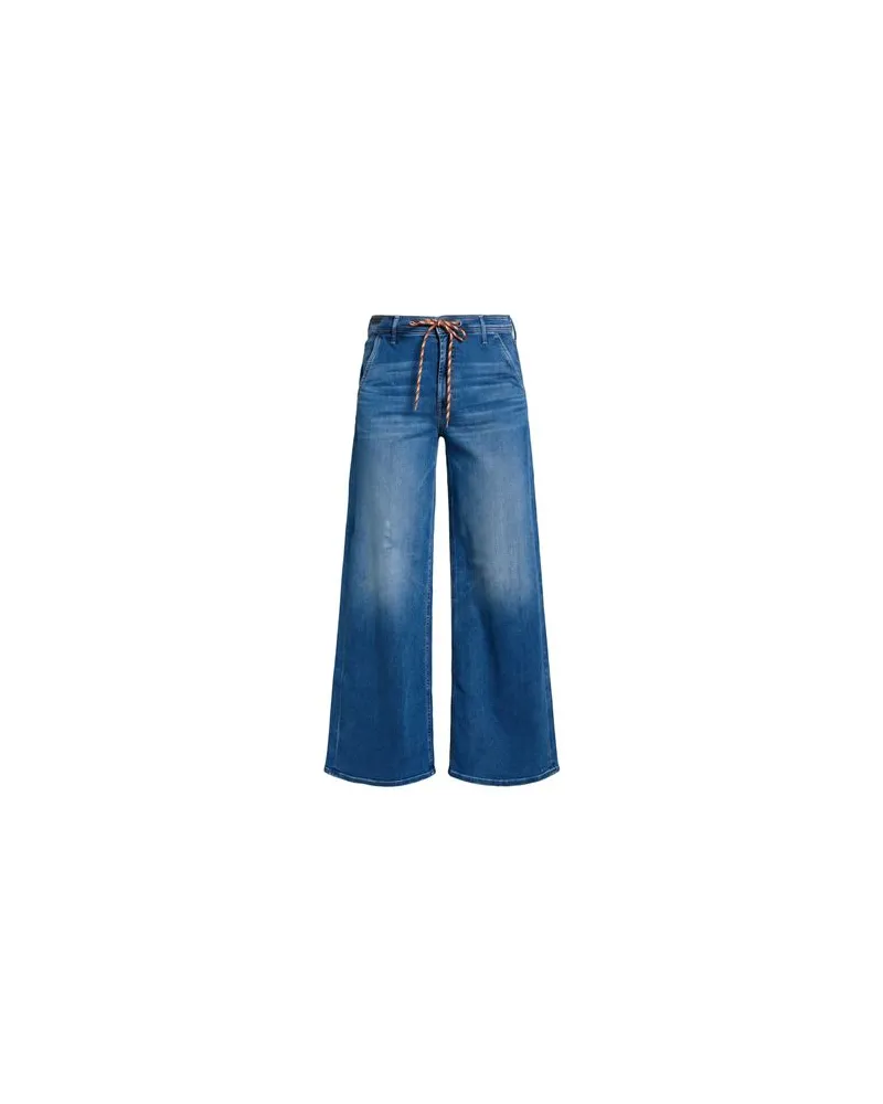 Mother HOSEN & RÖCKE - Jeanshosenauf YOOX.COM Blau
