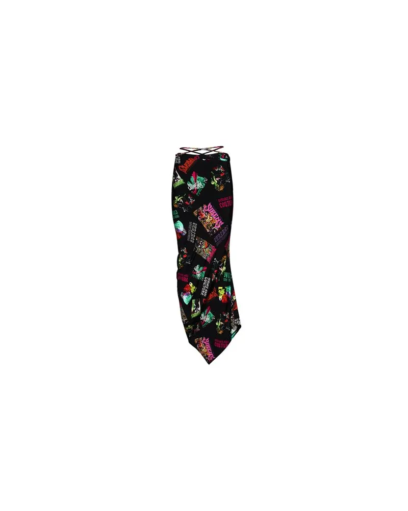 Versace Jeans HOSEN & RÖCKE - Midi-Röckeauf YOOX.COM Schwarz