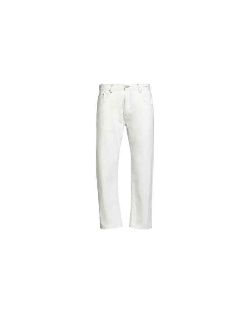 UNIFORM HOSEN & RÖCKE - Jeanshosenauf YOOX.COM Weiß