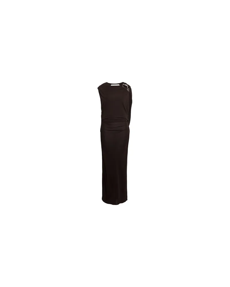 Lanvin KLEIDER - Maxi-Kleiderauf YOOX.COM Schokobraun