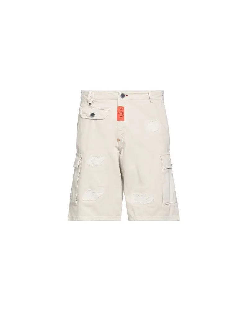 Philipp Plein HOSEN & RÖCKE - Jeansshortsauf YOOX.COM Beige