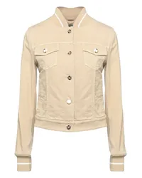 A.Testoni Jeansjacke/-mantel Sand