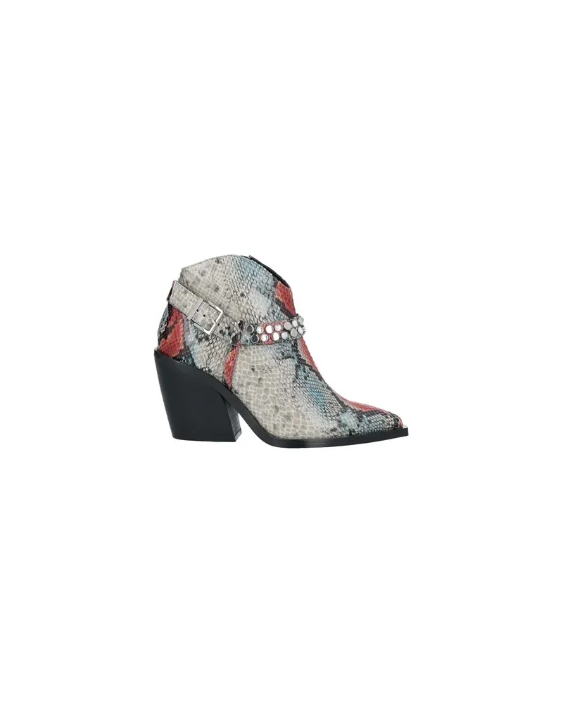Ermanno Scervino SCHUHE - Stiefelettenauf YOOX.COM Hellgrau