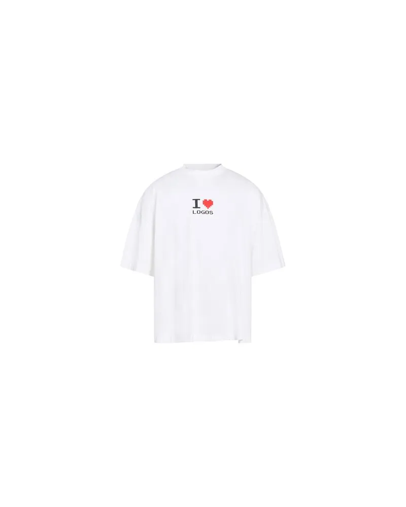 VETEMENTS TOPS - T-shirtsauf YOOX.COM Weiß