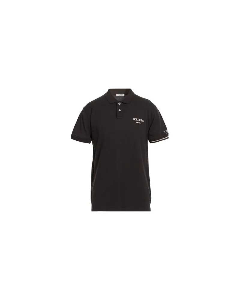 Iceberg BEACHWEAR - TOPS - Poloshirtsauf YOOX.COM Schwarz