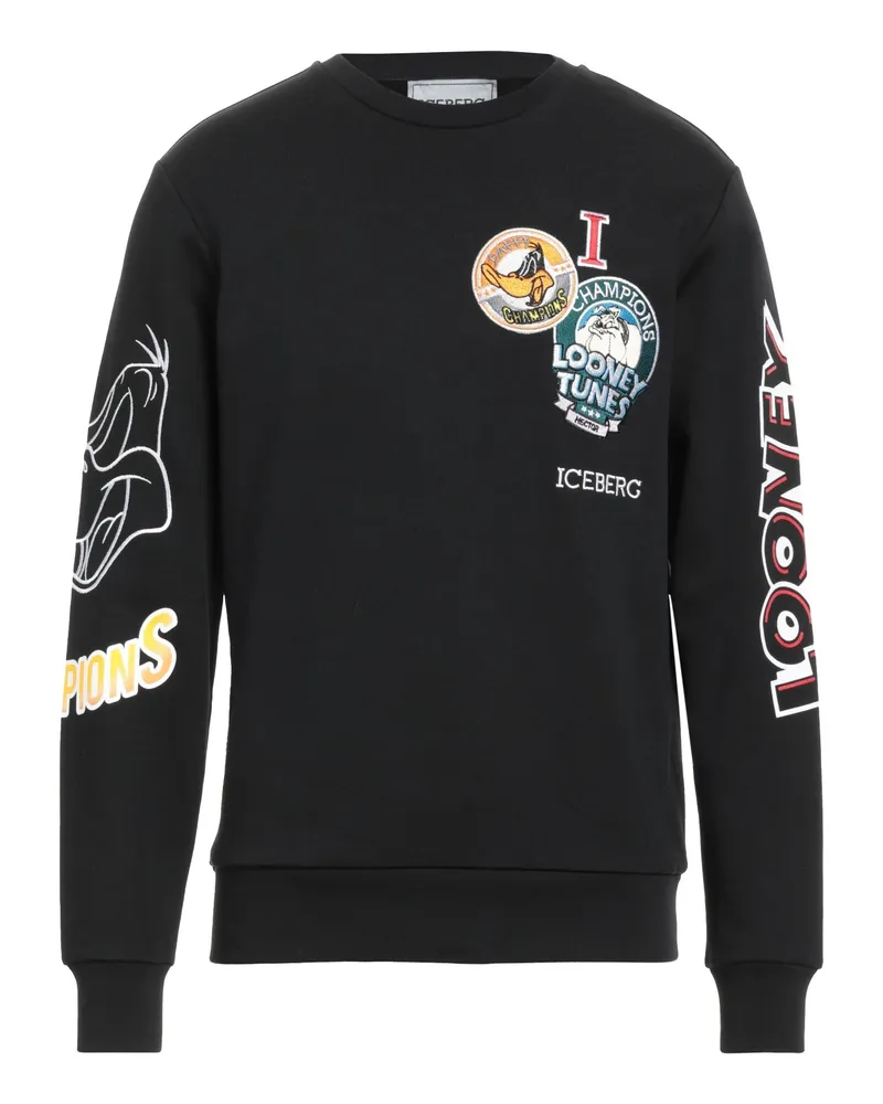 Iceberg Sweatshirt Schwarz