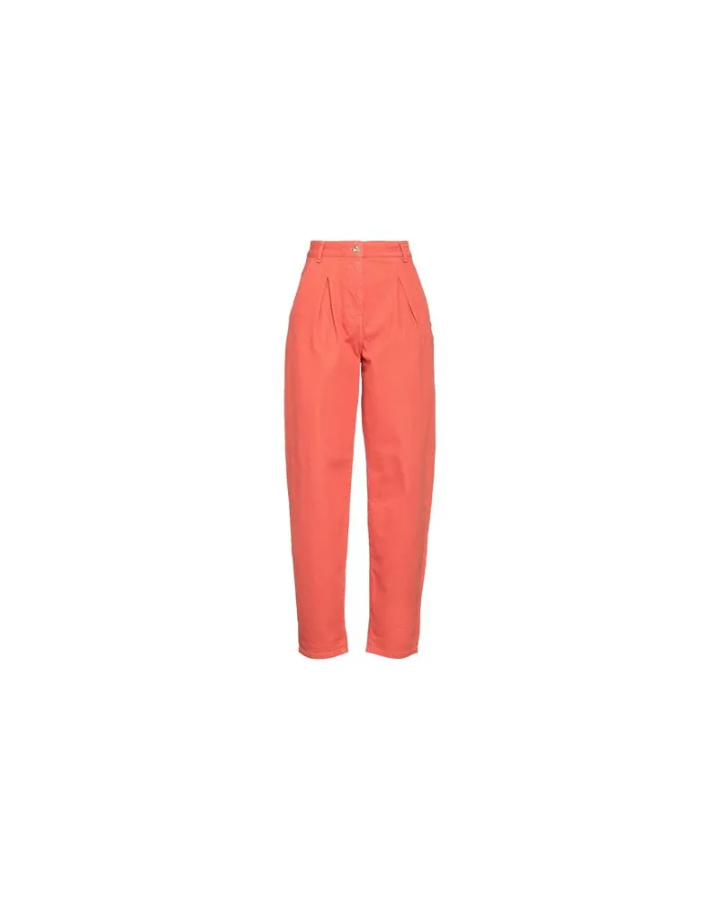 Patrizia Pepe HOSEN & RÖCKE - Jeanshosenauf YOOX.COM Orange