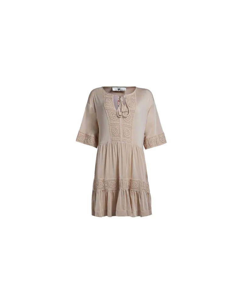 Twin-Set KLEIDER - Mini-Kleiderauf YOOX.COM Beige