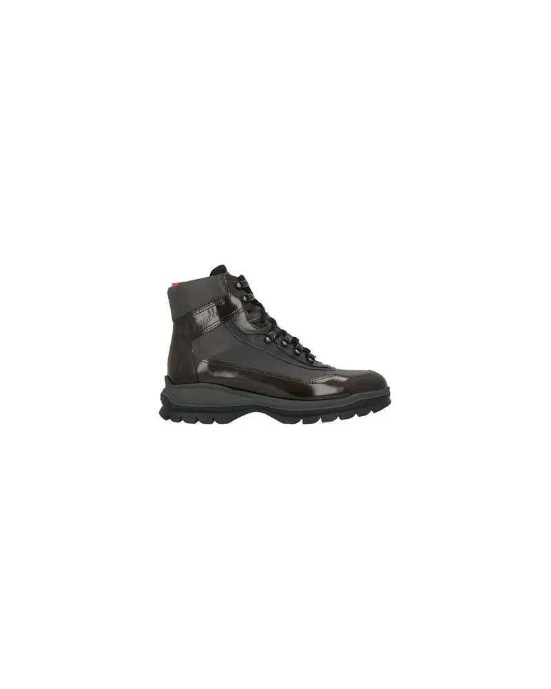 Santoni SCHUHE - Stiefelettenauf YOOX.COM Braungrau
