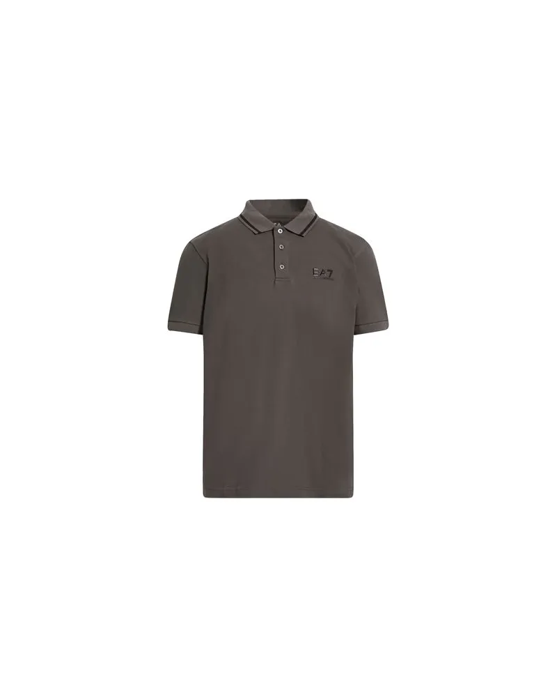 EA7 TOPS - Poloshirtsauf YOOX.COM Braungrau