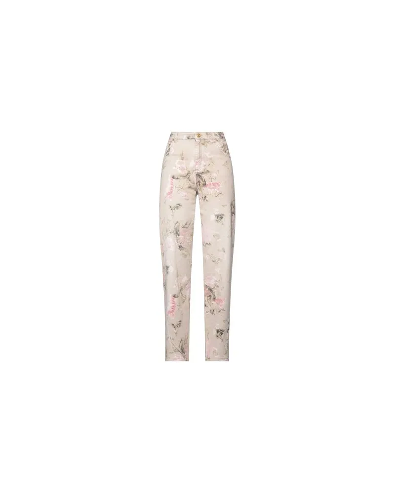 Blumarine HOSEN & RÖCKE - Jeanshosenauf YOOX.COM Beige