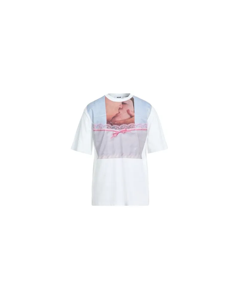 MSGM TOPS - T-shirtsauf YOOX.COM Weiß