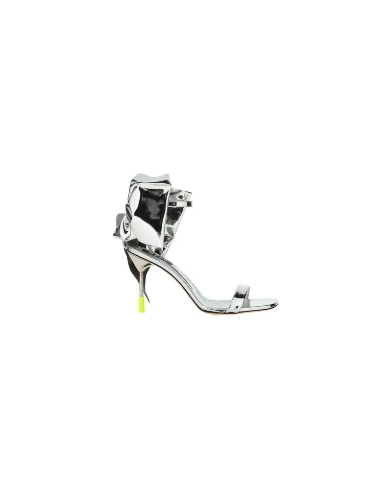 MSGM SCHUHE - Sandalenauf YOOX.COM Silber