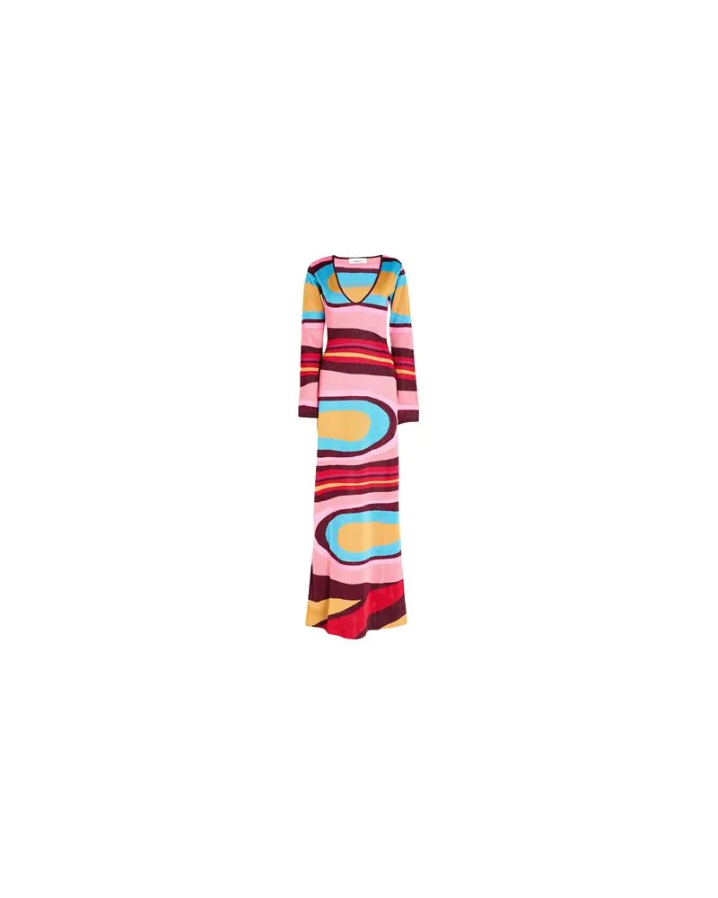 Circus Hotel KLEIDER - Maxi-Kleiderauf YOOX.COM Rosa