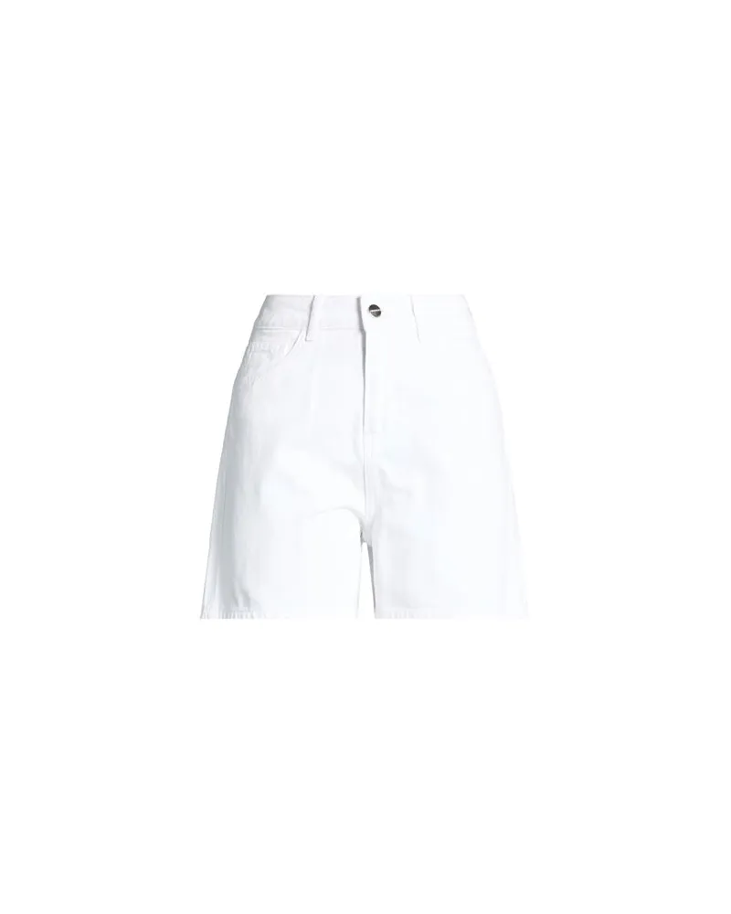 HINNOMINATE HOSEN & RÖCKE - Jeansshortsauf YOOX.COM Weiß