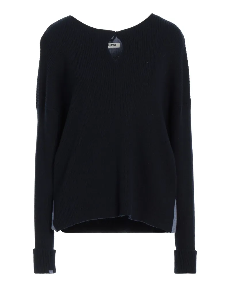 MAX&MOI Pullover Marineblau