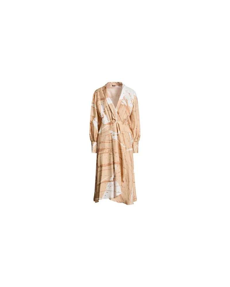 Kiton KLEIDER - Midi-Kleiderauf YOOX.COM Kamel