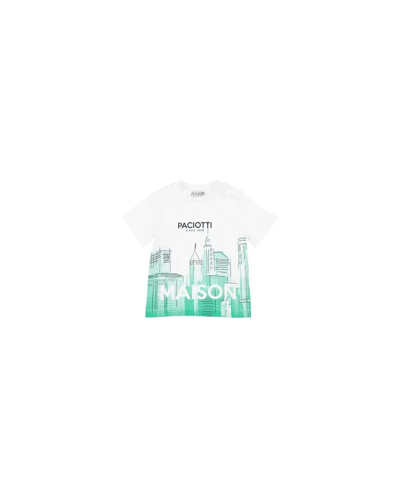 Cesare Paciotti TOPS - T-shirtsauf YOOX.COM Weiß
