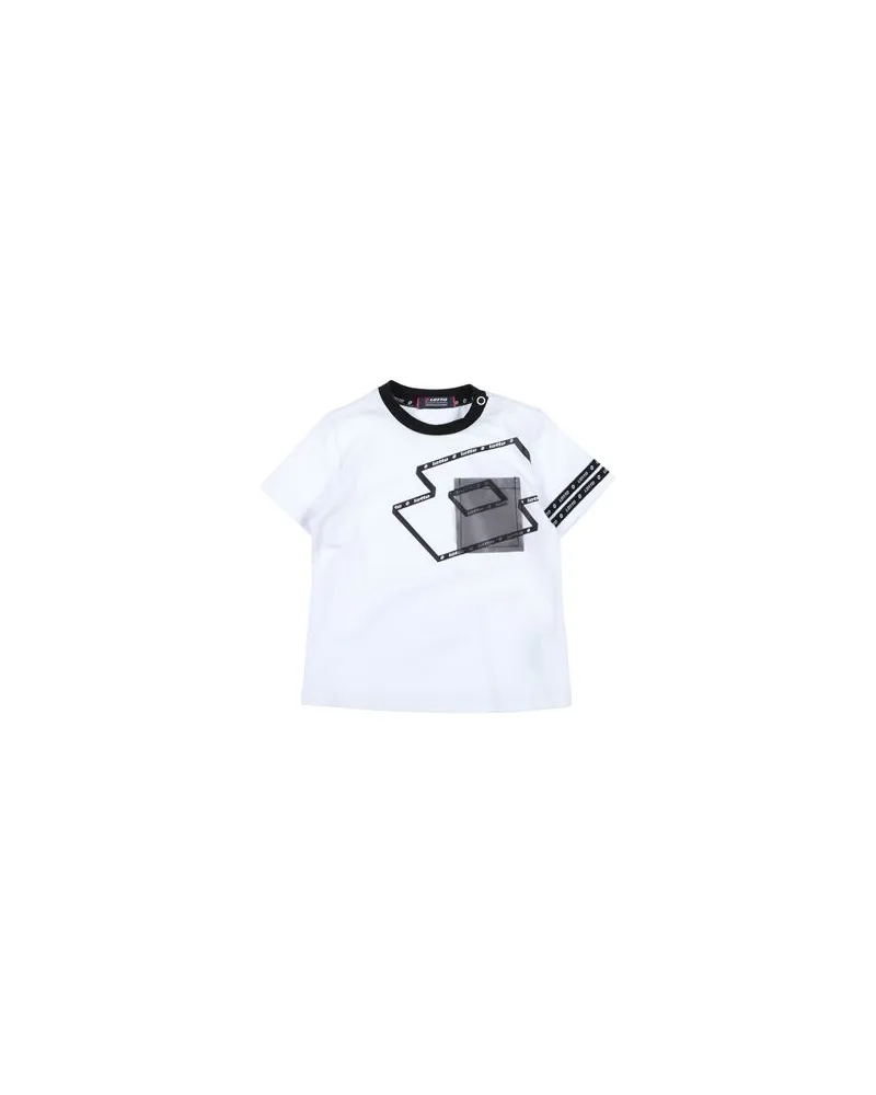 Lotto Leggenda TOPS - T-shirtsauf YOOX.COM Weiß