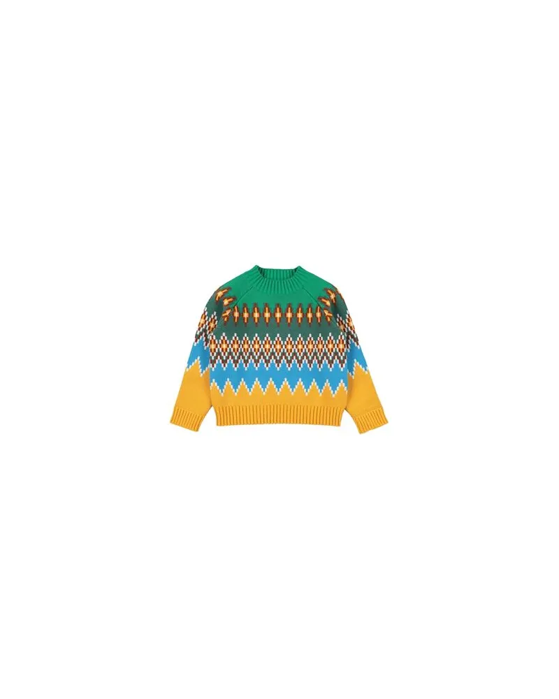 Stella McCartney Kids STRICKWAREN - Pulloverauf YOOX.COM Grün