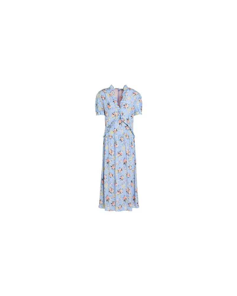 PT TORINO KLEIDER - Midi-Kleiderauf YOOX.COM Himmelblau