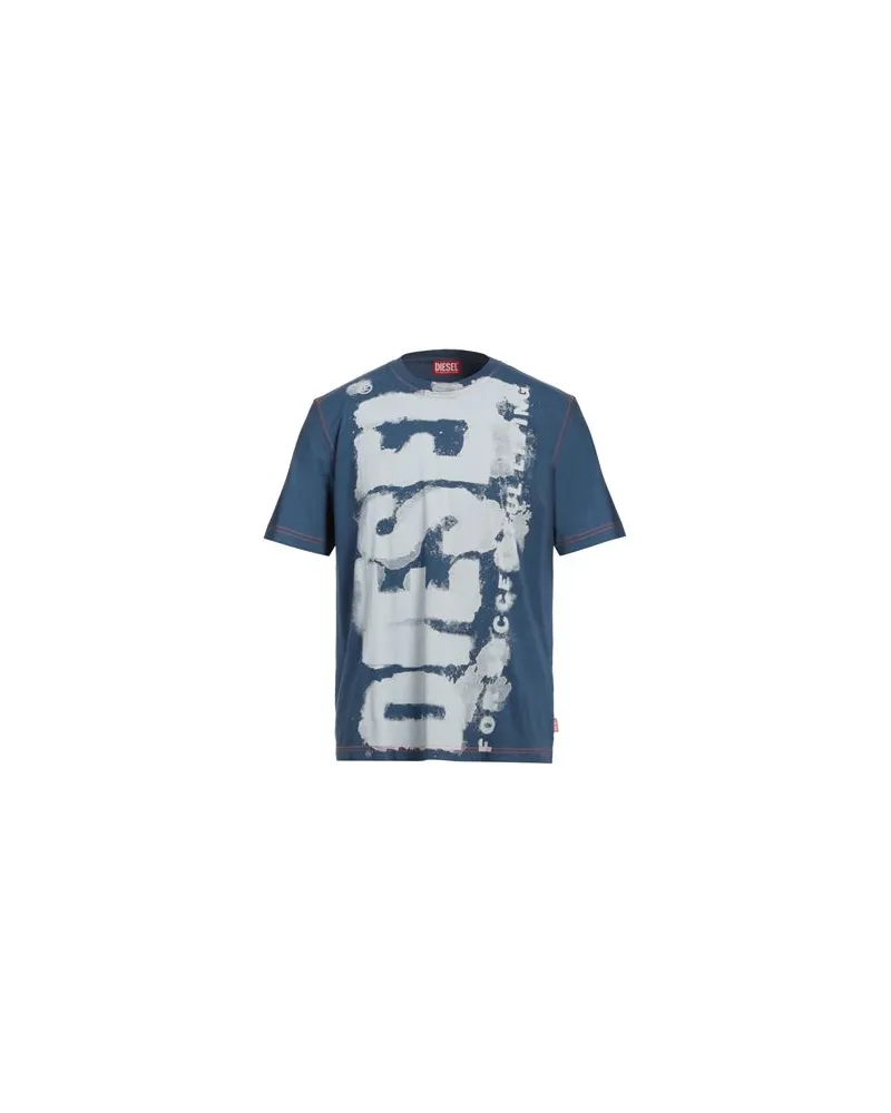 Diesel TOPS - T-shirtsauf YOOX.COM Blau