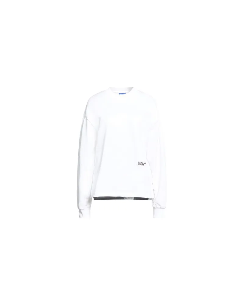 Karl Lagerfeld TOPS - Sweatshirtsauf YOOX.COM Weiß