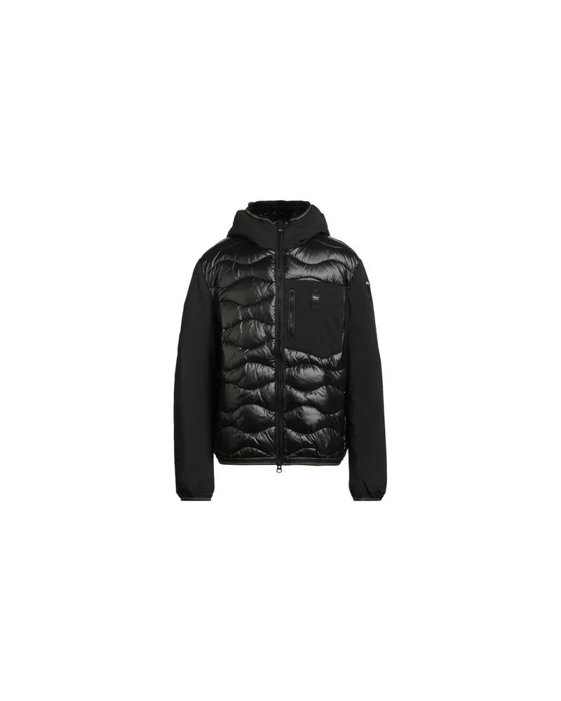 Blauer JACKEN & MÄNTEL - Pufferjacken & Daunenjackenauf YOOX.COM Schwarz