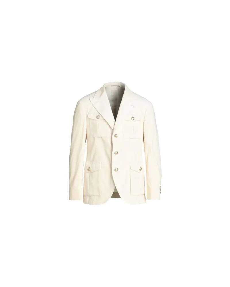 Brunello Cucinelli ANZÜGE und CO-ORDS - Blazersauf YOOX.COM Elfenbein