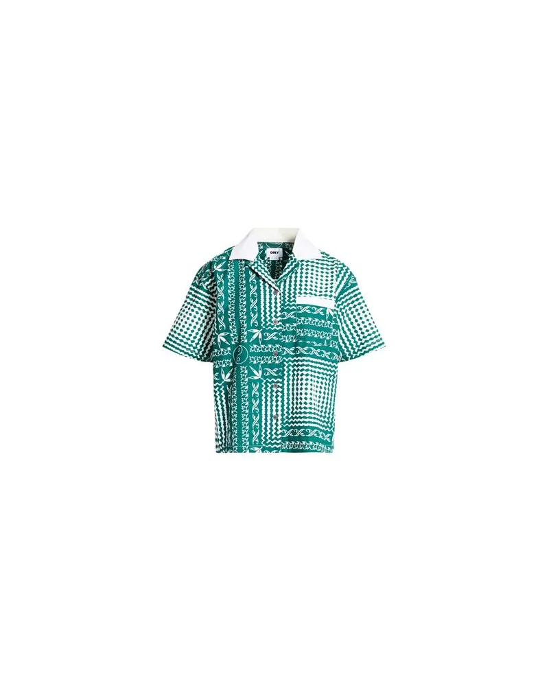 Obey TOPS - Hemdenauf YOOX.COM Smaragdgrün