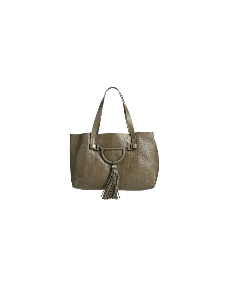 Borbonese TASCHEN - Handtaschenauf YOOX.COM Militärgrün
