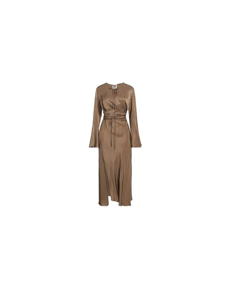 Erika Cavallini KLEIDER - Maxi-Kleiderauf YOOX.COM Khaki