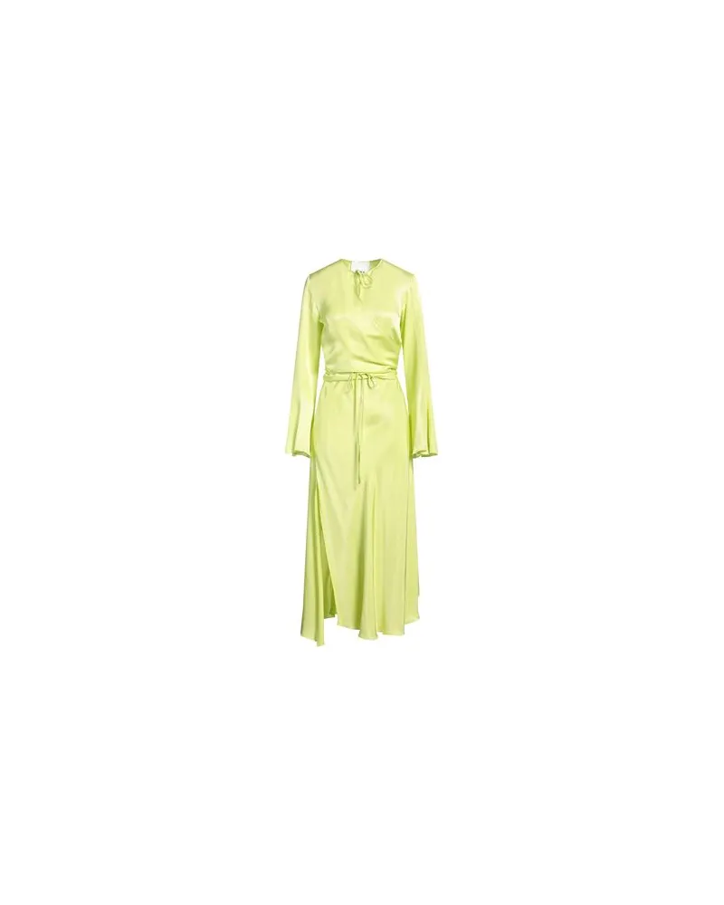 Erika Cavallini KLEIDER - Maxi-Kleiderauf YOOX.COM Limettengrün