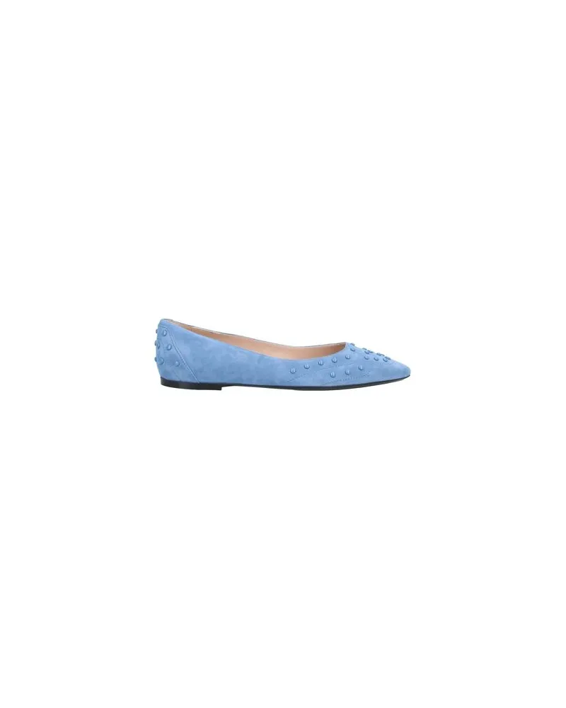 TOD'S SCHUHE - Ballerinasauf YOOX.COM Azurblau