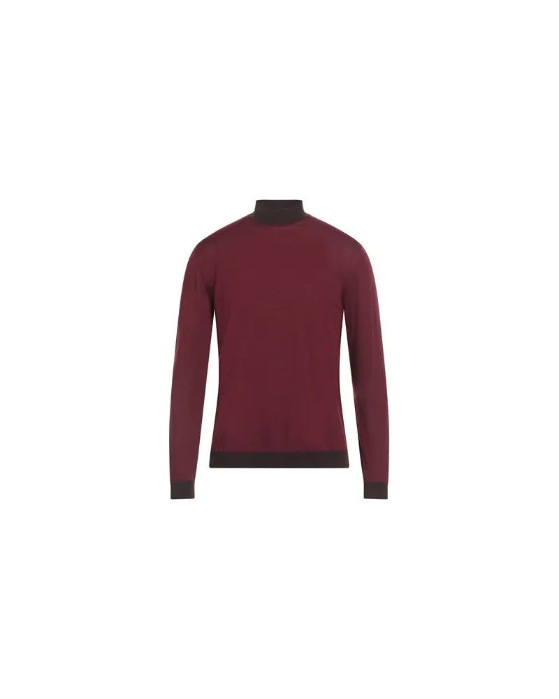Malo STRICKWAREN - Rollkragenpulloverauf YOOX.COM Bordeaux
