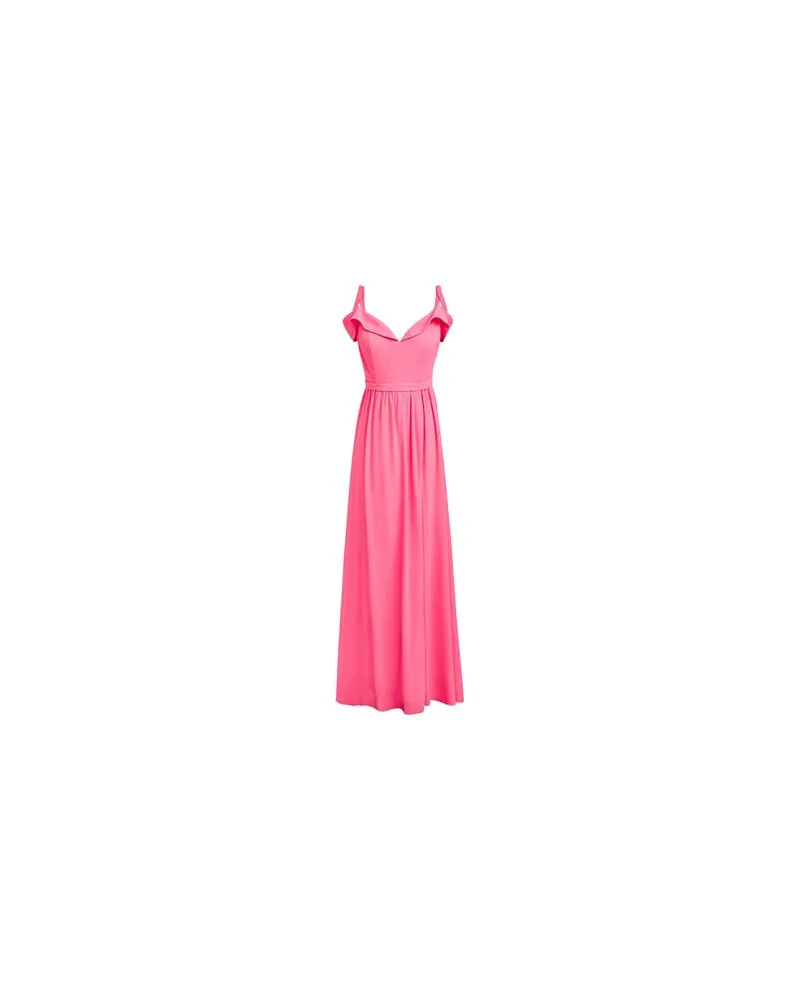 No Secrets KLEIDER - Maxi-Kleiderauf YOOX.COM Fuchsia