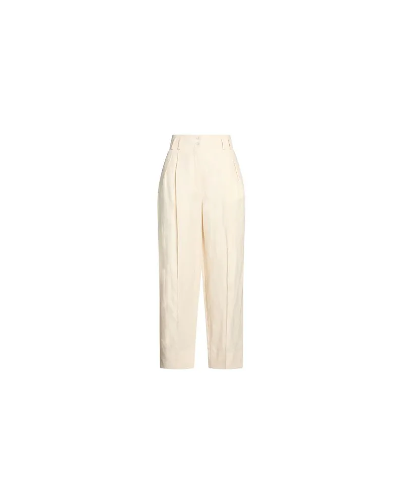 Umit Benan HOSEN & RÖCKE - Hosenauf YOOX.COM Cremeweiß