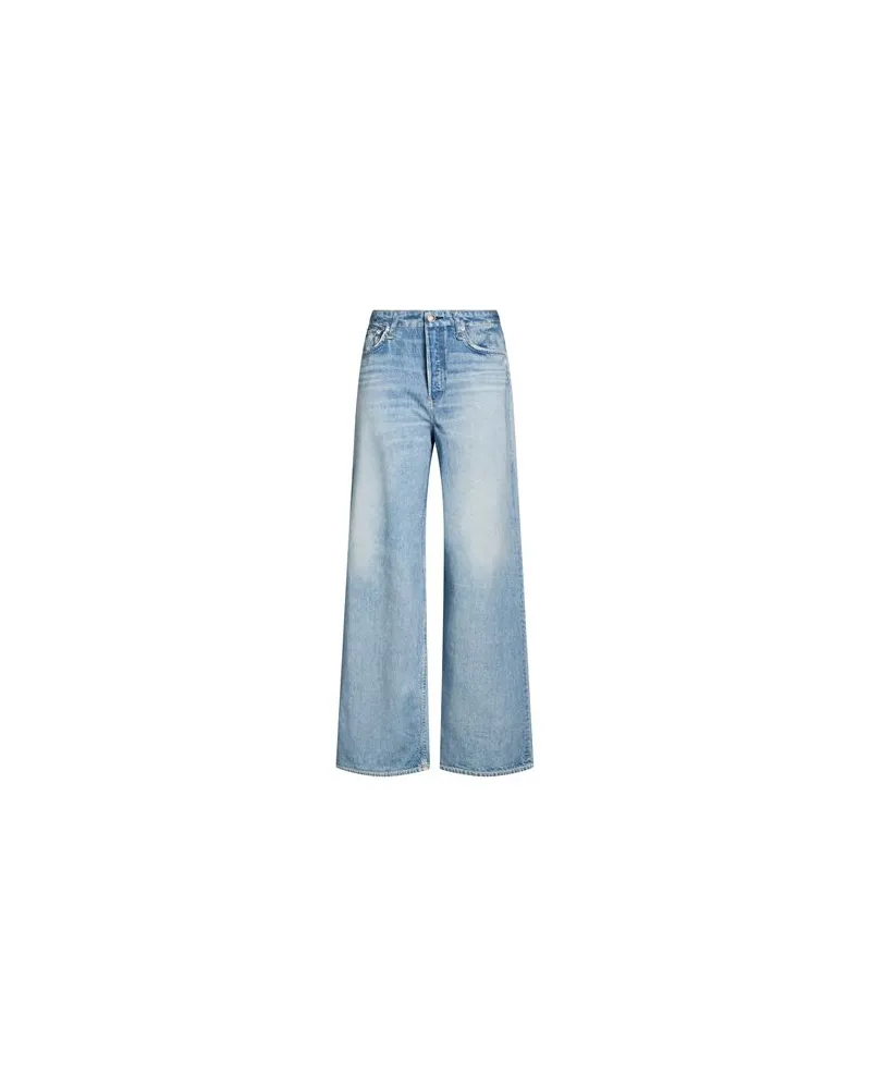 Rag & Bone MIRAMAR - HOSEN & RÖCKE - Jeanshosenauf YOOX.COM Blau