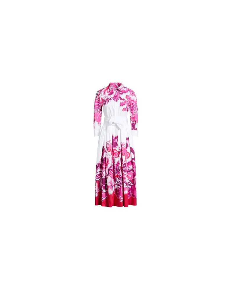 Sara Roka KLEIDER - Midi-Kleiderauf YOOX.COM Fuchsia