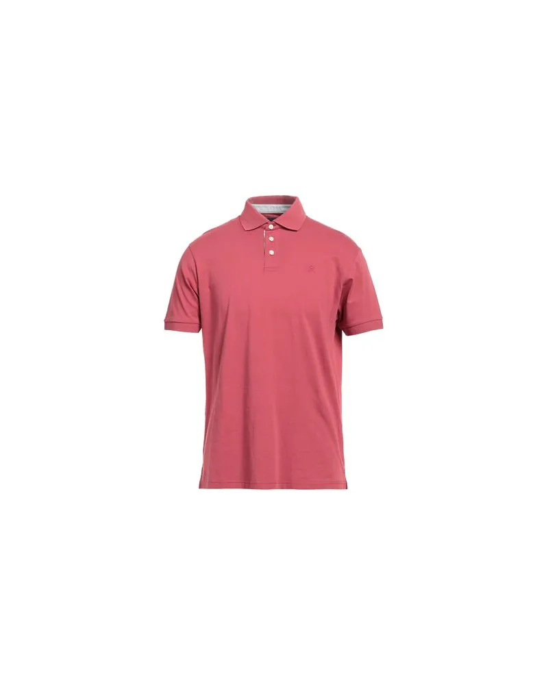 Hackett TOPS - Poloshirtsauf YOOX.COM Ziegelrot