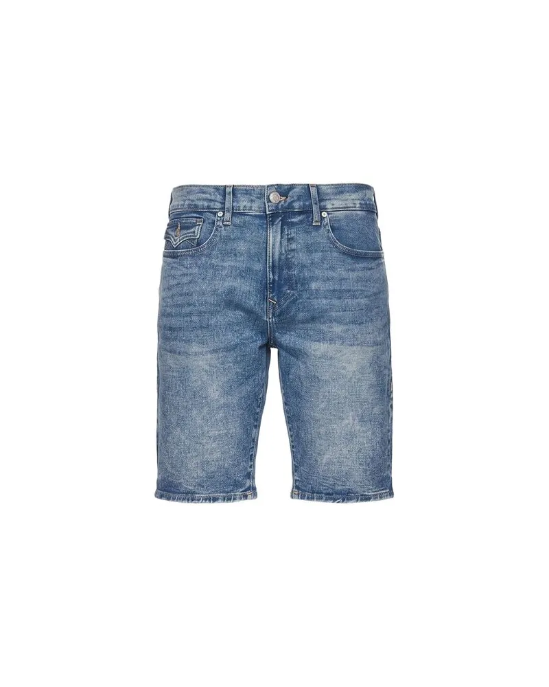 True Religion HOSEN & RÖCKE - Jeansshortsauf YOOX.COM Blau