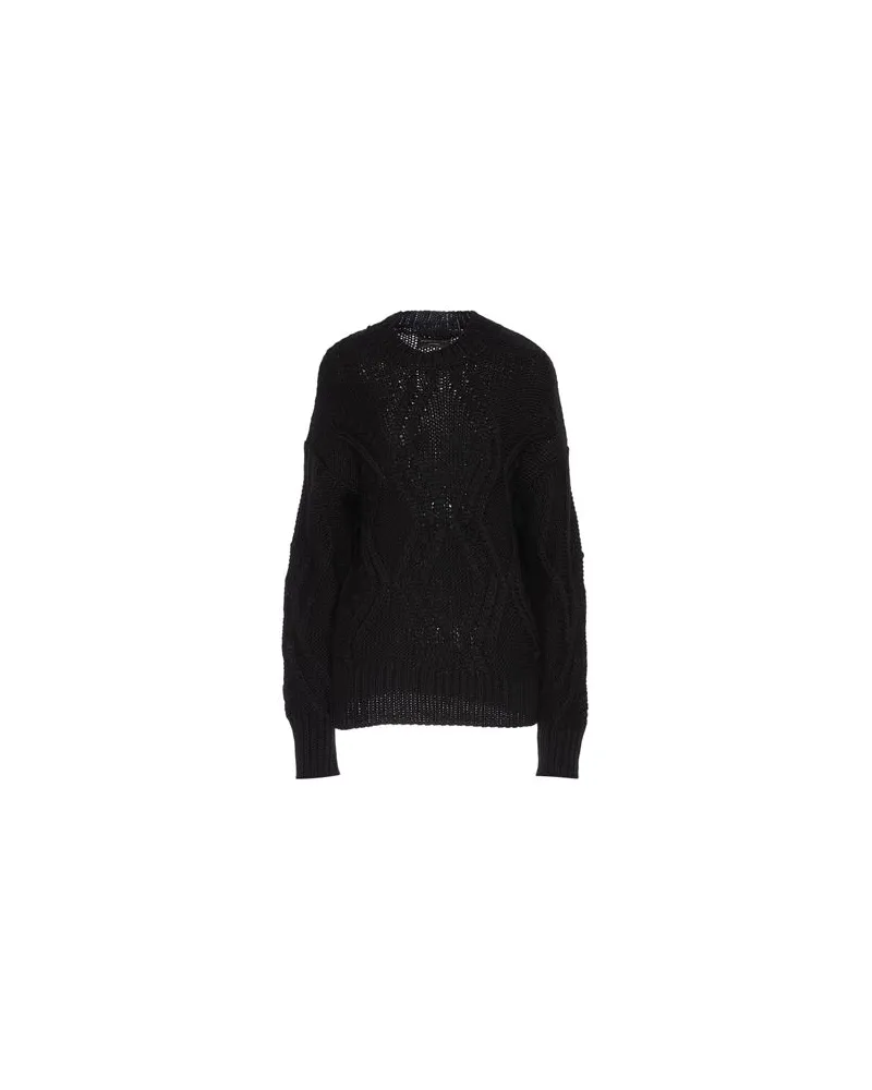 Angela Mele STRICKWAREN - Pulloverauf YOOX.COM Schwarz