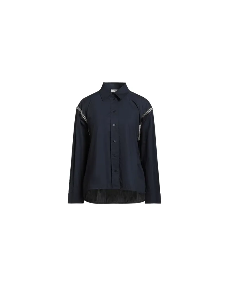 Sandro TOPS - Hemdenauf YOOX.COM Marineblau