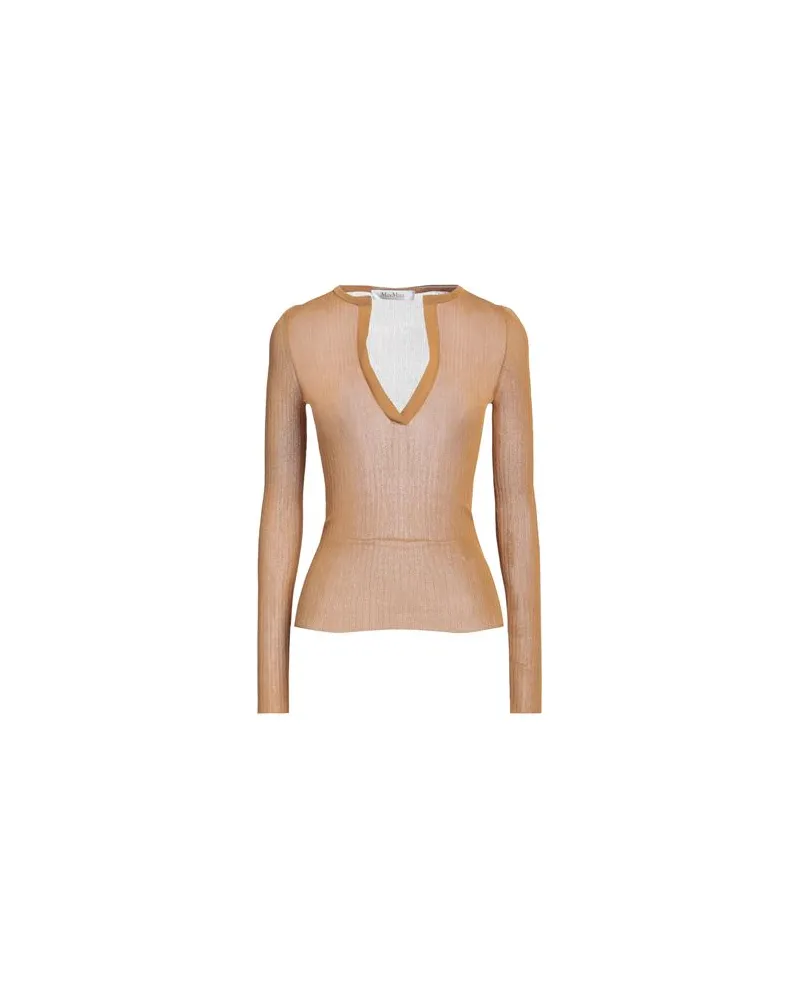 Max Mara SFILATA - STRICKWAREN - Pulloverauf YOOX.COM Senf