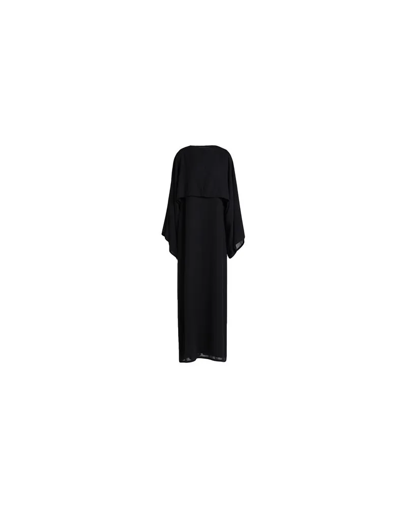 AGNONA KLEIDER - Maxi-Kleiderauf YOOX.COM Schwarz