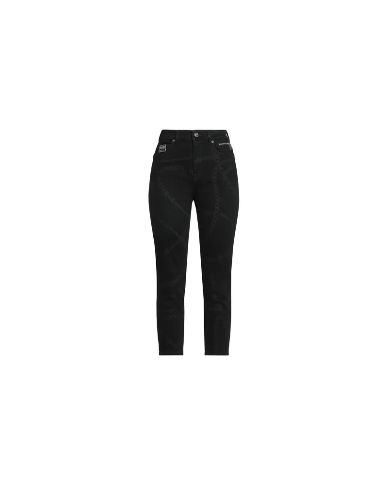 Versace Jeans HOSEN & RÖCKE - Jeanshosenauf YOOX.COM Schwarz