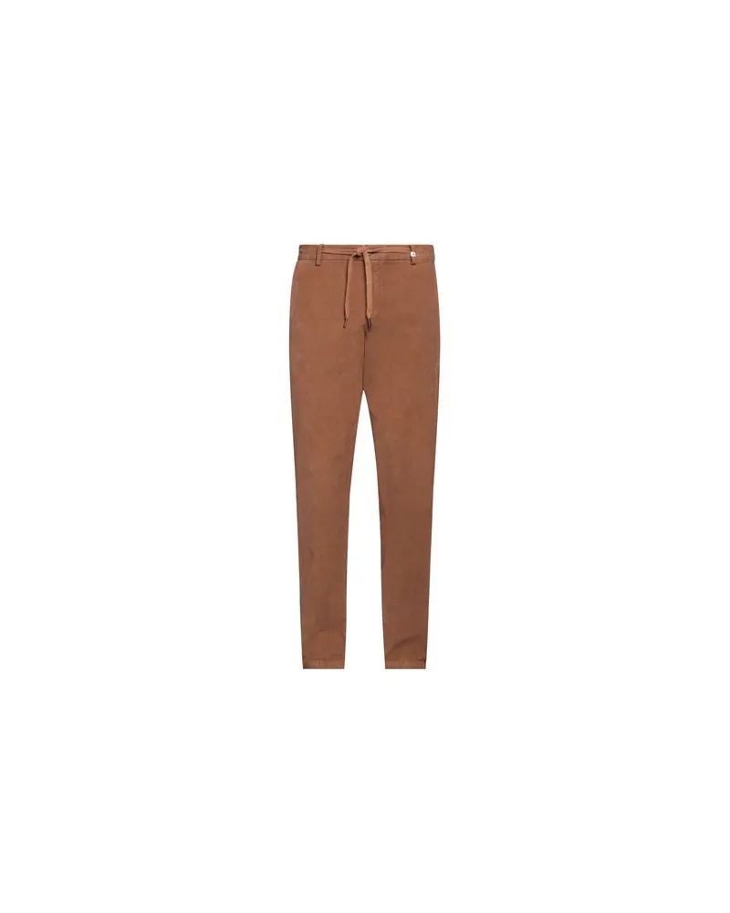 MYTHS HOSEN & RÖCKE - Hosenauf YOOX.COM Lederfarben